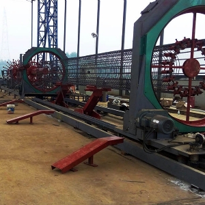 数控钢筋笼滚焊机